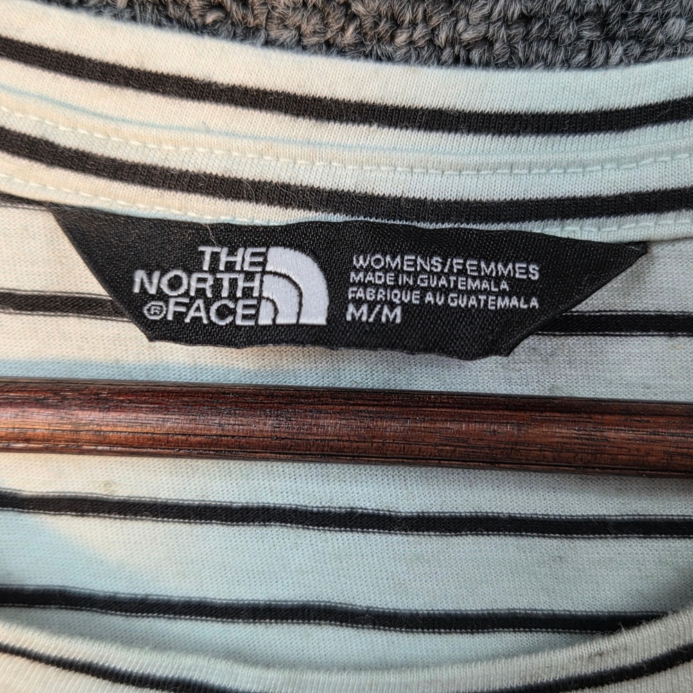 The‎ North Face Tank Top Womens Medium Striped Outdoor Crew Neck Gorpcore Casual - Picture 2 of 8